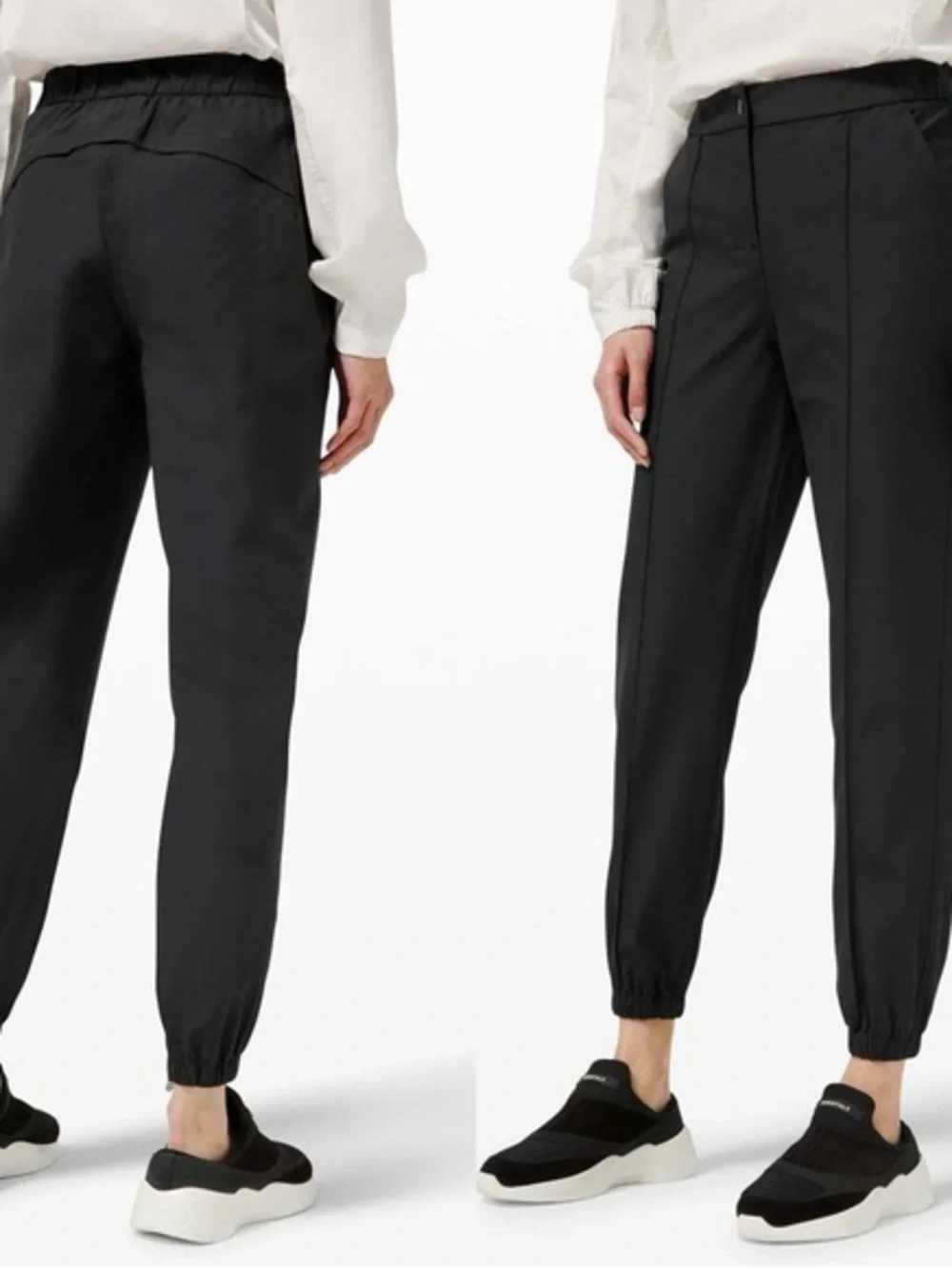 lululemon athletica Black Tailored Jogger Pants Size 28